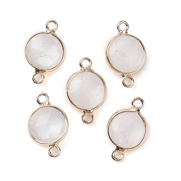PandaHall Natural Quartz Crystal Connector Charms, Faceted Flat Round with Golden Plated Brass Frame, 16.5x10.5x5mm, Hole: 1.5mm Quartz...
PandaHall Natural Quartz Crystal Connector Charms, Faceted Flat Round with Golden Plated Brass Frame, 16.5x10.5x5mm, Hole: 1.5mm Quartz...