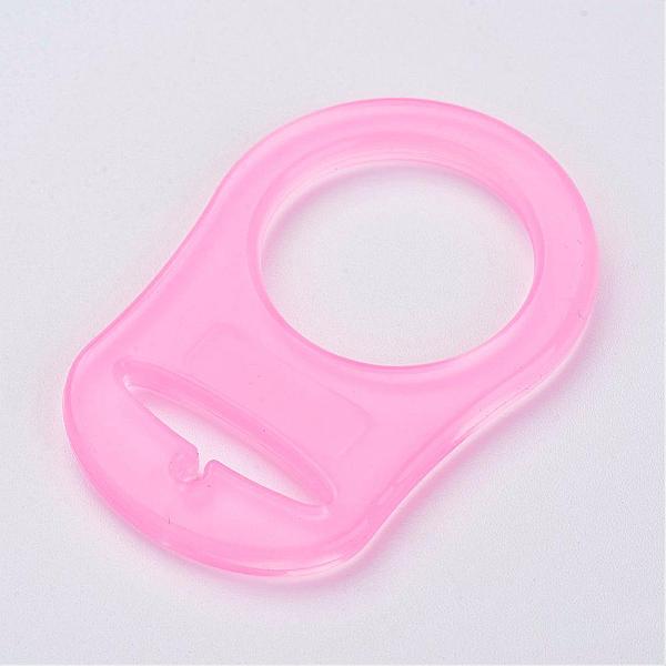 PandaHall Eco-Friendly Plastic Baby Pacifier Holder Ring, Pink, 48x32x3mm, Hole: 22mm Plastic Pink
PandaHall Eco-Friendly Plastic Baby Pacifier Holder Ring, Pink, 48x32x3mm, Hole: 22mm Plastic Pink