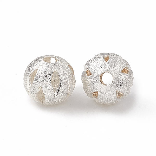 PandaHall Rack Plating Brass Beads, Long-Lasting Plated, Hollow, Round, Silver, 8x7.5mm, Hole: 2mm Brass Round
PandaHall Rack Plating Brass Beads, Long-Lasting Plated, Hollow, Round, Silver, 8x7.5mm, Hole: 2mm Brass Round