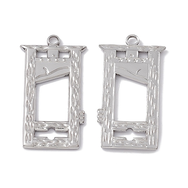PandaHall 304 Stainless Steel Pendants, Window Charm, Stainless Steel Color, 37.5x25x2.5mm, Hole: 2.8mm 304 Stainless Steel Others
PandaHall 304 Stainless Steel Pendants, Window Charm, Stainless Steel Color, 37.5x25x2.5mm, Hole: 2.8mm 304 Stainless Steel Others