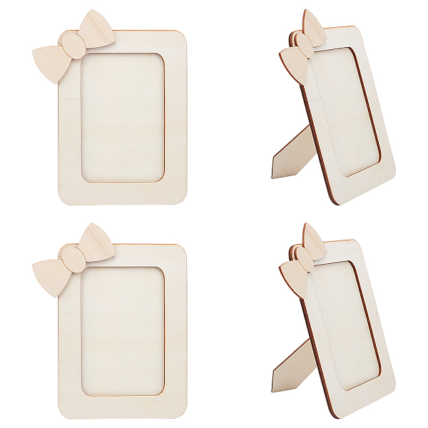 PandaHall Fingerinspire Natural Poplar Wood Photo Frame Stands, Rectangle with Bowknot, BurlyWood, 190x140x8mm Wood Rectangle Orange
PandaHall Fingerinspire Natural Poplar Wood Photo Frame Stands, Rectangle with Bowknot, BurlyWood, 190x140x8mm Wood Rectangle Orange