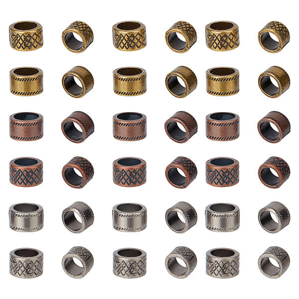 PandaHall arricraft 60 Pcs 2 Styles of Vintage Tibetan Beads, 3 Colors Column Alloy Tube Metal Spacer Beads Macroporous Loose Spacer Beads...
PandaHall arricraft 60 Pcs 2 Styles of Vintage Tibetan Beads, 3 Colors Column Alloy Tube Metal Spacer Beads Macroporous Loose Spacer Beads...