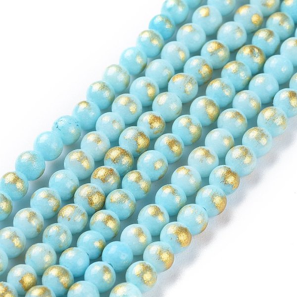 PandaHall Natural Mashan Jade Beads Strands, Dyed, Round, Turquoise, 4mm, Hole: 1mm, about 90pcs/strand, 16 inch Mashan Jade Round Green
PandaHall Natural Mashan Jade Beads Strands, Dyed, Round, Turquoise, 4mm, Hole: 1mm, about 90pcs/strand, 16 inch Mashan Jade Round Green