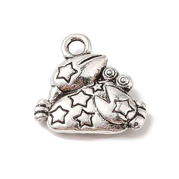 PandaHall Tibetan Style Alloy Pendant, Cadmium Free & Lead Free, Star with Crab, Antique Silver, 13x14x3.5mm, Hole: 1.8mm Alloy Crab
PandaHall Tibetan Style Alloy Pendant, Cadmium Free & Lead Free, Star with Crab, Antique Silver, 13x14x3.5mm, Hole: 1.8mm Alloy Crab