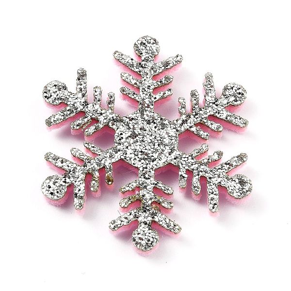 PandaHall Snowflake Felt Fabric Christmas Theme Decorate, with Glitter Gold Powder, for Kids DIY Hair Clips Make, Silver, 3.6x3.15x0.25cm...
PandaHall Snowflake Felt Fabric Christmas Theme Decorate, with Glitter Gold Powder, for Kids DIY Hair Clips Make, Silver, 3.6x3.15x0.25cm...