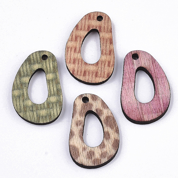 PandaHall Printed Wood Pendants, Laser Cut Wood Shape, Teardrop, Mixed Color, 24.5x16.5x3mm, Hole: 1.8mm Wood Teardrop Multicolor
PandaHall Printed Wood Pendants, Laser Cut Wood Shape, Teardrop, Mixed Color, 24.5x16.5x3mm, Hole: 1.8mm Wood Teardrop Multicolor