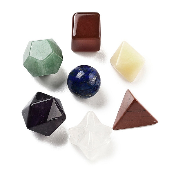 PandaHall 7Pcs Natural Quartz Crystal & Lapis Lazuli & Green Aventurine & Amethyst & Red Jasper & Citrine & Carnelian Beads, No...
PandaHall 7Pcs Natural Quartz Crystal & Lapis Lazuli & Green Aventurine & Amethyst & Red Jasper & Citrine & Carnelian Beads, No...