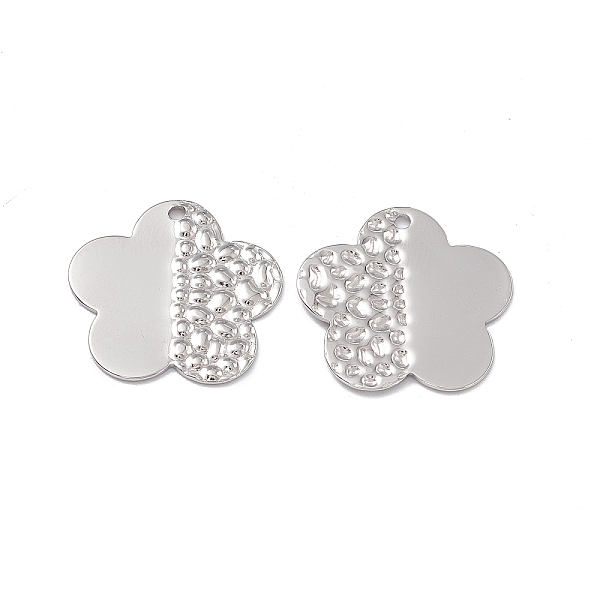 PandaHall 304 Stainless Steel Pendants, Flower Charm, Stainless Steel Color, 23x23.5x1mm, Hole: 1.5mm 304 Stainless Steel Flower
PandaHall 304 Stainless Steel Pendants, Flower Charm, Stainless Steel Color, 23x23.5x1mm, Hole: 1.5mm 304 Stainless Steel Flower