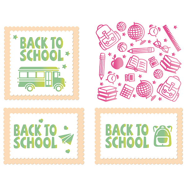 PandaHall Globleland 2Pcs 2 Style Back to School Theme Custom Carbon Steel Hot Foil Plate Metal Dies, for DIY Scrapbooking Embossing, Photo...
PandaHall Globleland 2Pcs 2 Style Back to School Theme Custom Carbon Steel Hot Foil Plate Metal Dies, for DIY Scrapbooking Embossing, Photo...