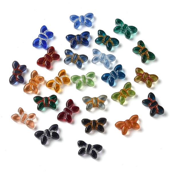 PandaHall Transparent Lampwork Beads, Butterfly, Mixed Color, 11x19x6mm, Hole: 1mm, about 62pcs/100g Lampwork Butterfly Multicolor
PandaHall Transparent Lampwork Beads, Butterfly, Mixed Color, 11x19x6mm, Hole: 1mm, about 62pcs/100g Lampwork Butterfly Multicolor