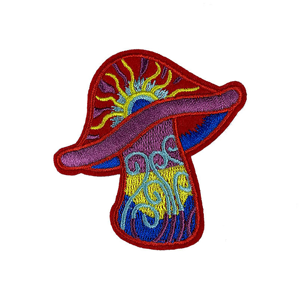 PandaHall Polyester Embroidery Cloth Iron on Patches, Costume Accessories, Mushroom, Colorful, 74x69mm Polyester Mushroom
PandaHall Polyester Embroidery Cloth Iron on Patches, Costume Accessories, Mushroom, Colorful, 74x69mm Polyester Mushroom
