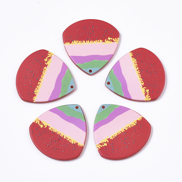PandaHall Cellulose Acetate(Resin) Pendants, 3D Printed, Teardrop, Pattern, Colorful, 31.5x30x2.5mm, Hole: 1.4mm Cellulose Acetate Teardrop
PandaHall Cellulose Acetate(Resin) Pendants, 3D Printed, Teardrop, Pattern, Colorful, 31.5x30x2.5mm, Hole: 1.4mm Cellulose Acetate Teardrop