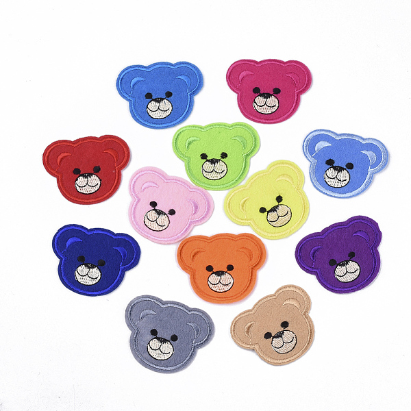 PandaHall Computerized Embroidery Cloth Iron On/Sew On Patches, Costume Accessories, Appliques, Bear, Mixed Color, 51x62x1.5mm, about..., Multicolor
PandaHall Computerized Embroidery Cloth Iron On/Sew On Patches, Costume Accessories, Appliques, Bear, Mixed Color, 51x62x1.5mm, about..., Multicolor
