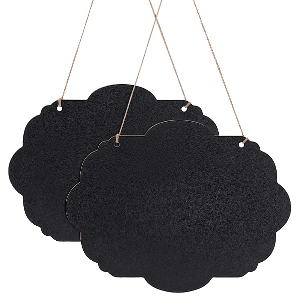 PandaHall Wooden Double Sided Hanging Chalkboard Signs, Memo Message Boards, with Hemp Rope for Wedding Kitchen Home Party Decoration..., Black
PandaHall Wooden Double Sided Hanging Chalkboard Signs, Memo Message Boards, with Hemp Rope for Wedding Kitchen Home Party Decoration..., Black