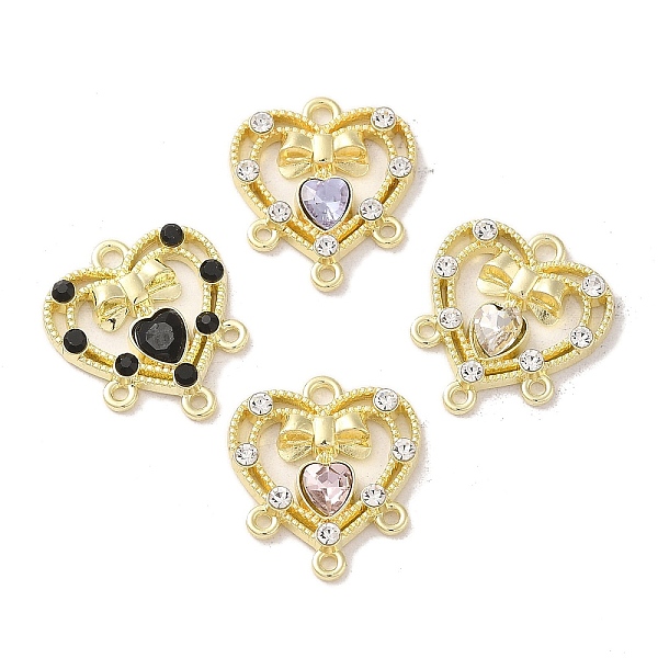 PandaHall Rack Plating Alloy Pendants, with Rhinestone, Cadmium Free & Nickel Free & Lead Free, Heart, Golden, 18x16x3mm, Hole: 1.2mm..., Multicolor
PandaHall Rack Plating Alloy Pendants, with Rhinestone, Cadmium Free & Nickel Free & Lead Free, Heart, Golden, 18x16x3mm, Hole: 1.2mm..., Multicolor