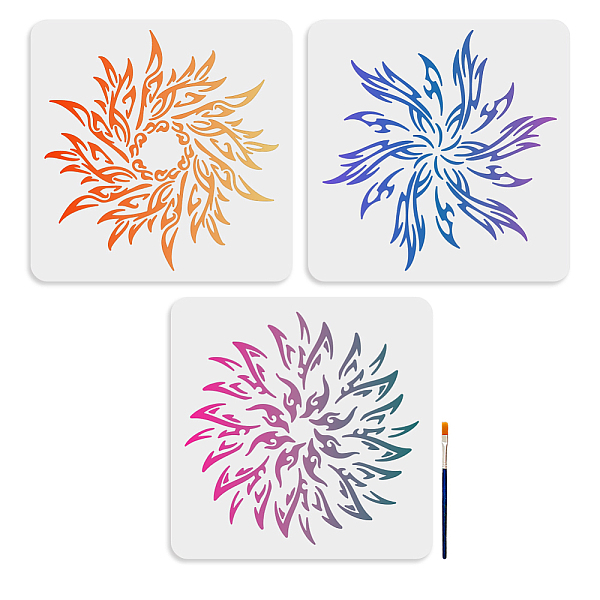 PandaHall MAYJOYDIY US 1 Set PET Hollow Out Drawing Painting Stencils, for DIY Scrapbook, Photo Album, with 1Pc Art Paint Brushes, Sun...
PandaHall MAYJOYDIY US 1 Set PET Hollow Out Drawing Painting Stencils, for DIY Scrapbook, Photo Album, with 1Pc Art Paint Brushes, Sun...