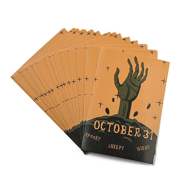 PandaHall 24Pcs Halloween Paper Sticker, Self-adhesion, for Suitcase, Skateboard, Refrigerator, Helmet, Mobile Phone Shell, Rectangle, Body...
PandaHall 24Pcs Halloween Paper Sticker, Self-adhesion, for Suitcase, Skateboard, Refrigerator, Helmet, Mobile Phone Shell, Rectangle, Body...