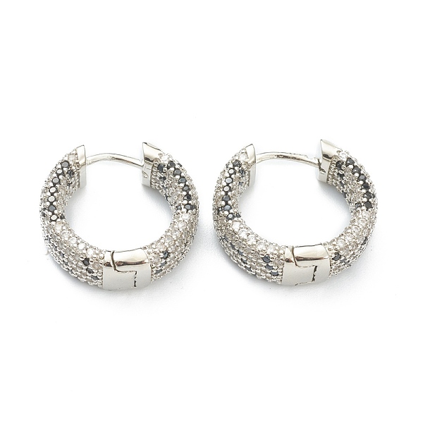 PandaHall Brass Micro Pave Cubic Zirconia Huggie Hoop Earrings, Ring, Colorful, Real Platinum Plated, 19x21x6.5mm, Pin: 1mm Brass Ring
PandaHall Brass Micro Pave Cubic Zirconia Huggie Hoop Earrings, Ring, Colorful, Real Platinum Plated, 19x21x6.5mm, Pin: 1mm Brass Ring