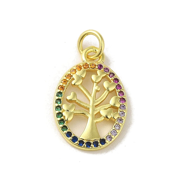 PandaHall Brass Micro Pave Cubic Zirconia Pendants, Real 18K Gold Plated, Tree of Life Charms, Colorful, 18x12x2mm, Hole: 3mm Brass+Cubic...
PandaHall Brass Micro Pave Cubic Zirconia Pendants, Real 18K Gold Plated, Tree of Life Charms, Colorful, 18x12x2mm, Hole: 3mm Brass+Cubic...