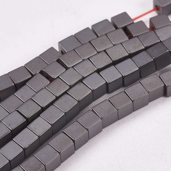 PandaHall Electroplate Non-magnetic Synthetic Hematite Beads Strands, Frosted, Cube, Grade A, Black Plated, 3x3x3mm, Hole: 1mm, about...
PandaHall Electroplate Non-magnetic Synthetic Hematite Beads Strands, Frosted, Cube, Grade A, Black Plated, 3x3x3mm, Hole: 1mm, about...
