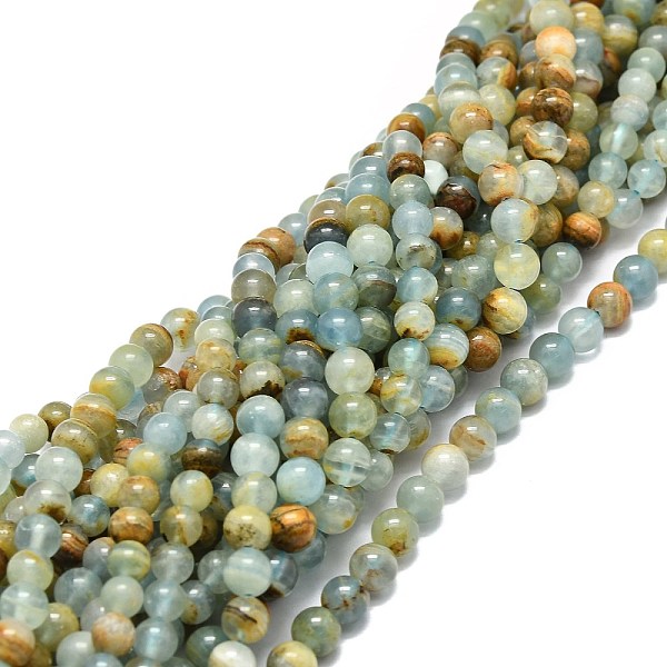PandaHall Natural Blue Calcite Beads Strands, Round, 6mm, Hole: 0.8mm, about 64pcs/strand, 15.55''(39.5cm) Calcite Round
PandaHall Natural Blue Calcite Beads Strands, Round, 6mm, Hole: 0.8mm, about 64pcs/strand, 15.55''(39.5cm) Calcite Round