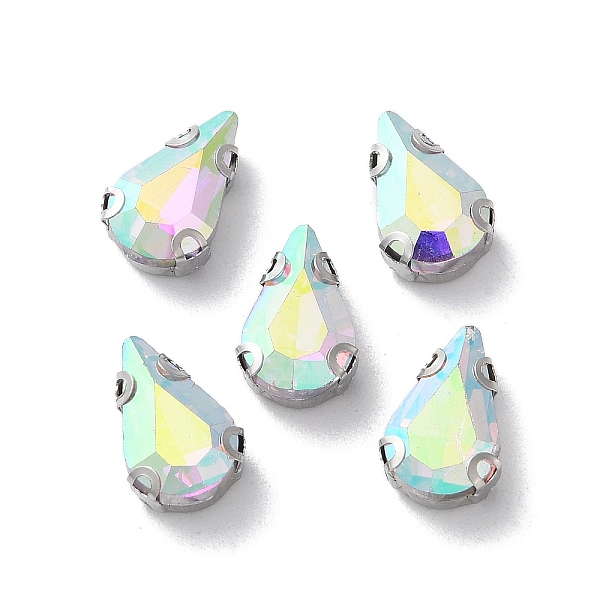 PandaHall Teardrop Sew on Rhinestone, Multi-strand Links, Glass Rhinestone, with Stainless Steel Prong Settings, Garments Accessories..., Clear
PandaHall Teardrop Sew on Rhinestone, Multi-strand Links, Glass Rhinestone, with Stainless Steel Prong Settings, Garments Accessories..., Clear