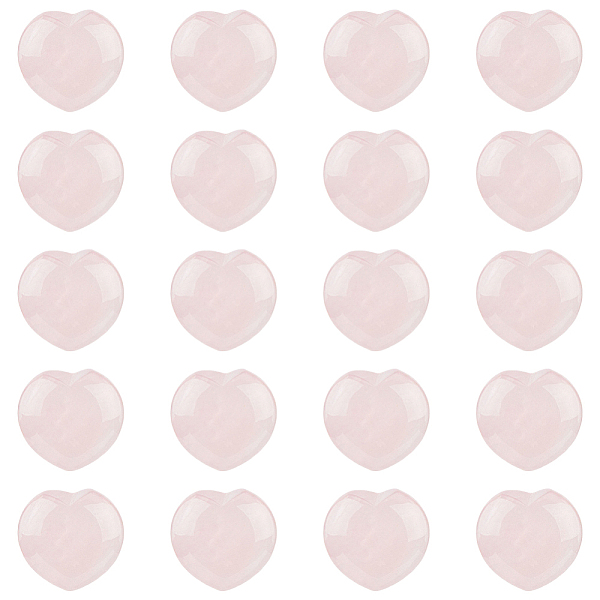 PandaHall HOBBIESAY 20Pcs Natural Rose Quartz Heart Palm Stone, Pocket Stone for Energy Balancing Meditation, 15.2x15x9.2mm Rose Quartz...
PandaHall HOBBIESAY 20Pcs Natural Rose Quartz Heart Palm Stone, Pocket Stone for Energy Balancing Meditation, 15.2x15x9.2mm Rose Quartz...