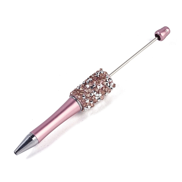 PandaHall Beadable Pen, Plastic Ball-Point Pen, with Iron Rod & Rhinestone, for DIY Personalized Pen with Jewelry Beads, Flamingo..., Pink
PandaHall Beadable Pen, Plastic Ball-Point Pen, with Iron Rod & Rhinestone, for DIY Personalized Pen with Jewelry Beads, Flamingo..., Pink