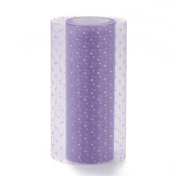 PandaHall Glitter Deco Mesh Ribbons, Tulle Fabric, for Wedding Party Decoration, Skirts Decoration Making, Lilac, 5.90~5.94 inch(15~15.1cm)..., Purple
PandaHall Glitter Deco Mesh Ribbons, Tulle Fabric, for Wedding Party Decoration, Skirts Decoration Making, Lilac, 5.90~5.94 inch(15~15.1cm)..., Purple