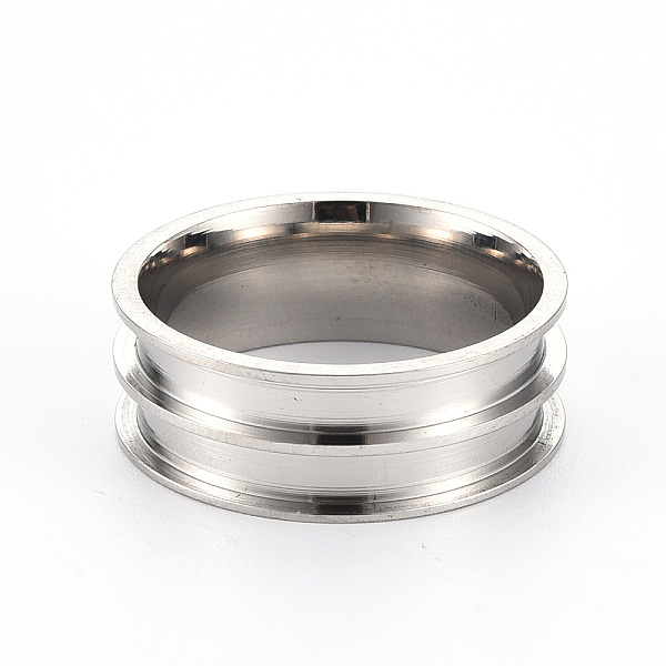 PandaHall 201 Stainless Steel Ring Core Blank for Inlay Jewelry Making, Double Channel Beveled Edge Ring, Stainless Steel Color, Size 9...
PandaHall 201 Stainless Steel Ring Core Blank for Inlay Jewelry Making, Double Channel Beveled Edge Ring, Stainless Steel Color, Size 9...