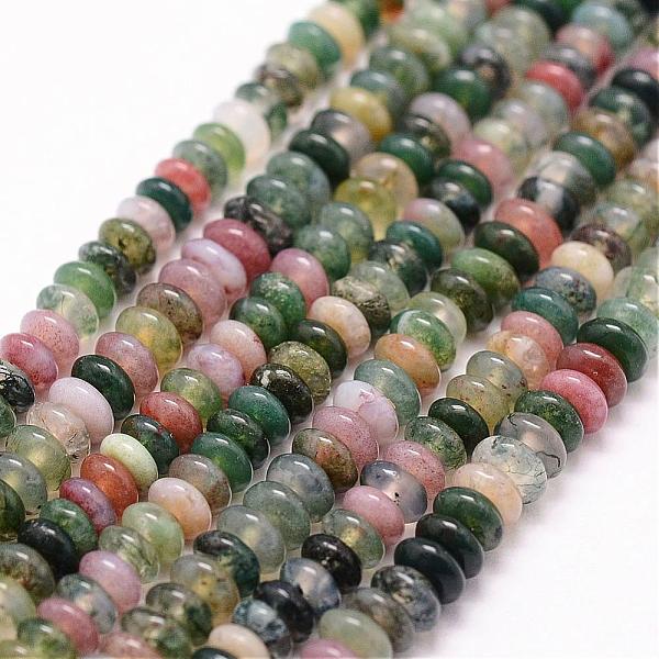 PandaHall Natural Indian Agate Beads Strands, Rondelle, 4x2mm, Hole: 0.8mm, 185pcs/strand, 15.7 inch Indian Agate Rondelle
PandaHall Natural Indian Agate Beads Strands, Rondelle, 4x2mm, Hole: 0.8mm, 185pcs/strand, 15.7 inch Indian Agate Rondelle