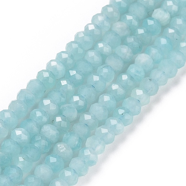 PandaHall Natural Amazonite Beads Strands, Faceted, Rondelle, 3x2mm, Hole: 0.3mm, about 188pcs/strand, 15.55 inch(39.5cm) Amazonite Rondelle
PandaHall Natural Amazonite Beads Strands, Faceted, Rondelle, 3x2mm, Hole: 0.3mm, about 188pcs/strand, 15.55 inch(39.5cm) Amazonite Rondelle