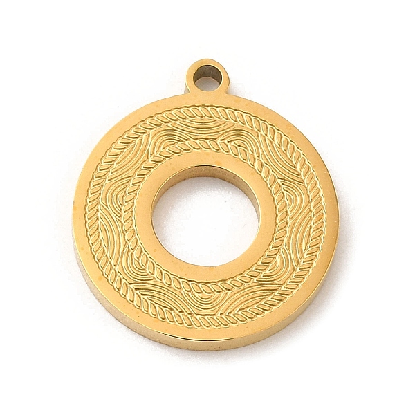 PandaHall Ion Plating(IP) 304 Stainless Steel Pendants, Textured and Laser Cut, Flat Round Charm, Real 18K Gold Plated, 16.5x14.5x1.5mm...
PandaHall Ion Plating(IP) 304 Stainless Steel Pendants, Textured and Laser Cut, Flat Round Charm, Real 18K Gold Plated, 16.5x14.5x1.5mm...