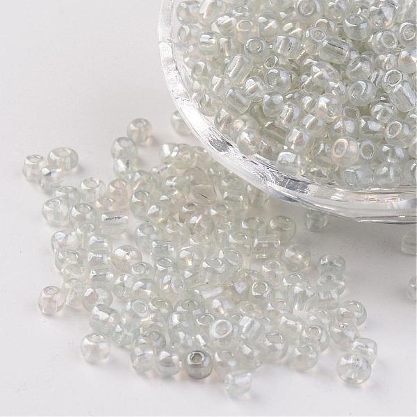 PandaHall Round Glass Seed Beads, Trans. Colours Lustered, Clear, Size: about 4mm in diameter, hole: 1.5mm, about 496pcs/50g Glass Clear
PandaHall Round Glass Seed Beads, Trans. Colours Lustered, Clear, Size: about 4mm in diameter, hole: 1.5mm, about 496pcs/50g Glass Clear