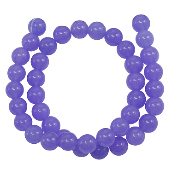 PandaHall Gemstone Beads Strands, Natural White Jade, Dyed, Round, Medium Slate Blue, 10mm, Hole: 1mm, about 41pcs/strand, 15.5 inch White..., Purple
PandaHall Gemstone Beads Strands, Natural White Jade, Dyed, Round, Medium Slate Blue, 10mm, Hole: 1mm, about 41pcs/strand, 15.5 inch White..., Purple