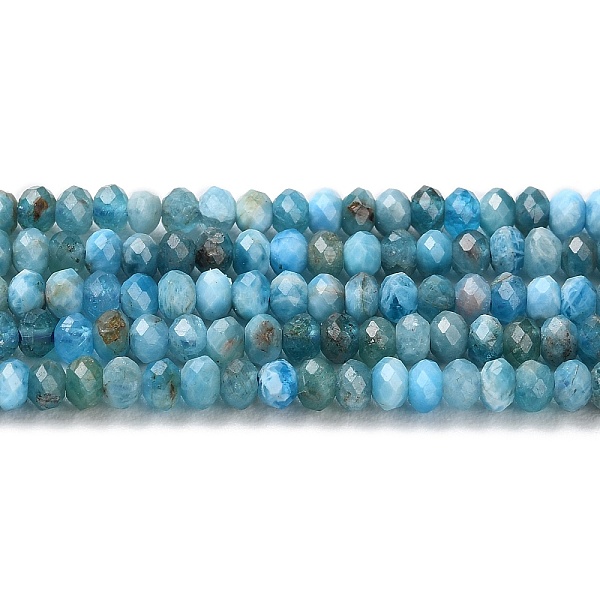 PandaHall Natural Apatite Beads Strands, Faceted, Rondelle, 3x2mm, Hole: 0.7mm, about 168pcs/strand, 15.35~15.43 inch(39~39.2cm) Apatite...
PandaHall Natural Apatite Beads Strands, Faceted, Rondelle, 3x2mm, Hole: 0.7mm, about 168pcs/strand, 15.35~15.43 inch(39~39.2cm) Apatite...