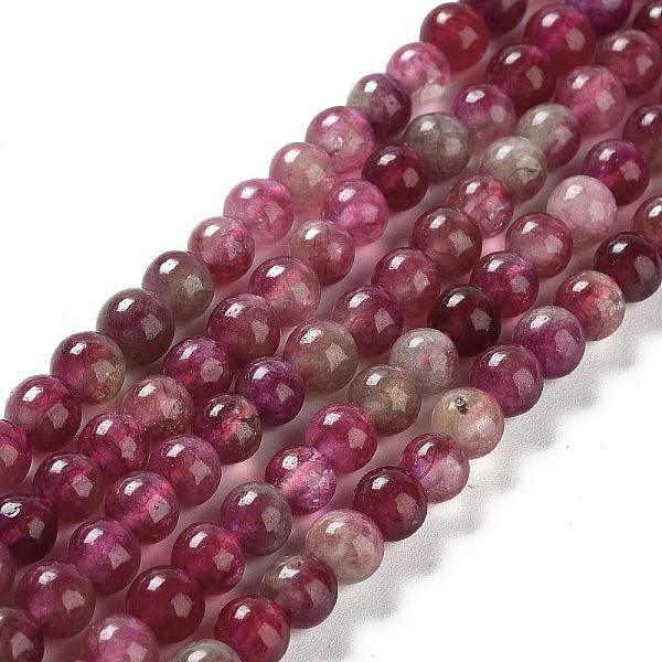 PandaHall Natural Watermelon Tourmaline Bead Strands, Round, Dyed, 6mm, Hole: 1mm, about 66~67pcs/strand, 14.76~14.96 inch(37.5~38cm)...
PandaHall Natural Watermelon Tourmaline Bead Strands, Round, Dyed, 6mm, Hole: 1mm, about 66~67pcs/strand, 14.76~14.96 inch(37.5~38cm)...