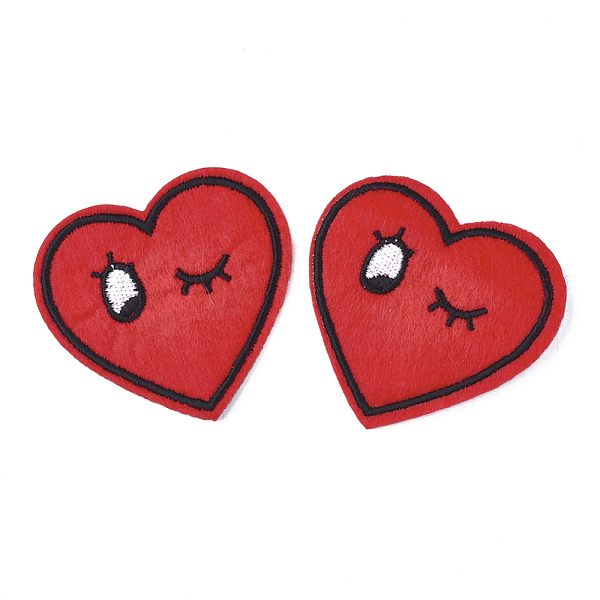 PandaHall Computerized Embroidery Cloth Iron On Patches, Costume Accessories, Appliques, Heart, Red, 52x55x1.5mm Cloth Heart Red
PandaHall Computerized Embroidery Cloth Iron On Patches, Costume Accessories, Appliques, Heart, Red, 52x55x1.5mm Cloth Heart Red