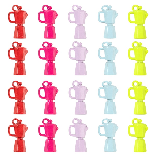 PandaHall 5Pcs 5 Colors Spray Painted Brass Pendants, Teapot Charm, Mixed Color, 18x10.7x6mm, Hole: 2mm, 1pc/color Brass Others Multicolor
PandaHall 5Pcs 5 Colors Spray Painted Brass Pendants, Teapot Charm, Mixed Color, 18x10.7x6mm, Hole: 2mm, 1pc/color Brass Others Multicolor