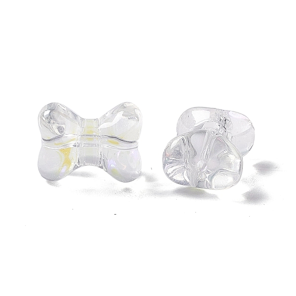 PandaHall Electroplate Transparent Glass Bead, AB Color, Bowknot, White, 9.5x12.5x7mm, Hole: 1.2mm Glass Bowknot White
PandaHall Electroplate Transparent Glass Bead, AB Color, Bowknot, White, 9.5x12.5x7mm, Hole: 1.2mm Glass Bowknot White