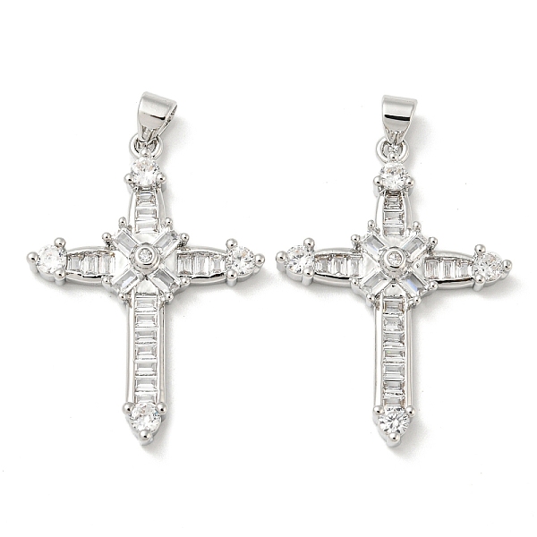 PandaHall Rack Plating Brass Micro Pave Cubic Zirconia Pendants, Long-Lasting Plated, Lead Free & Cadmium Free, Cross Charms, Religion..., Clear
PandaHall Rack Plating Brass Micro Pave Cubic Zirconia Pendants, Long-Lasting Plated, Lead Free & Cadmium Free, Cross Charms, Religion..., Clear