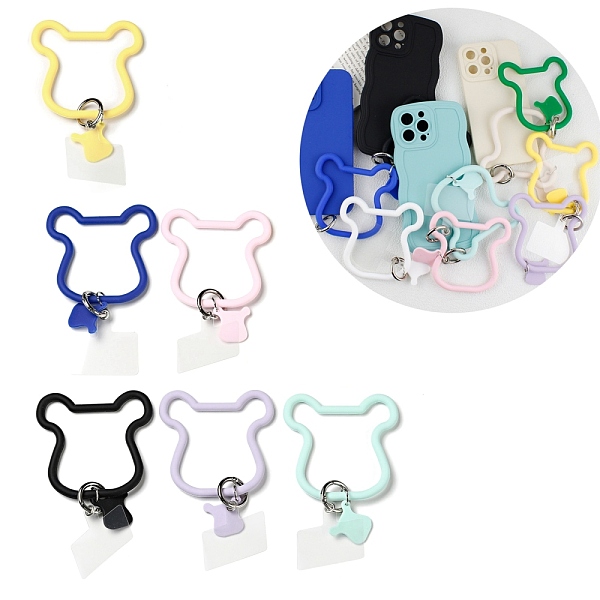 PandaHall Silicone Cattle Head Loop Phone Lanyard, Wrist Lanyard Strap with Plastic & Alloy Keychain Holder, Mixed Color, 20.6cm Silicone..., Multicolor
PandaHall Silicone Cattle Head Loop Phone Lanyard, Wrist Lanyard Strap with Plastic & Alloy Keychain Holder, Mixed Color, 20.6cm Silicone..., Multicolor