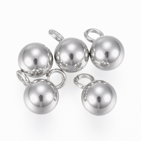PandaHall 304 Stainless Steel Charm, Round, Stainless Steel Color, 8x5mm, Hole: 2mm 304 Stainless Steel Round
PandaHall 304 Stainless Steel Charm, Round, Stainless Steel Color, 8x5mm, Hole: 2mm 304 Stainless Steel Round