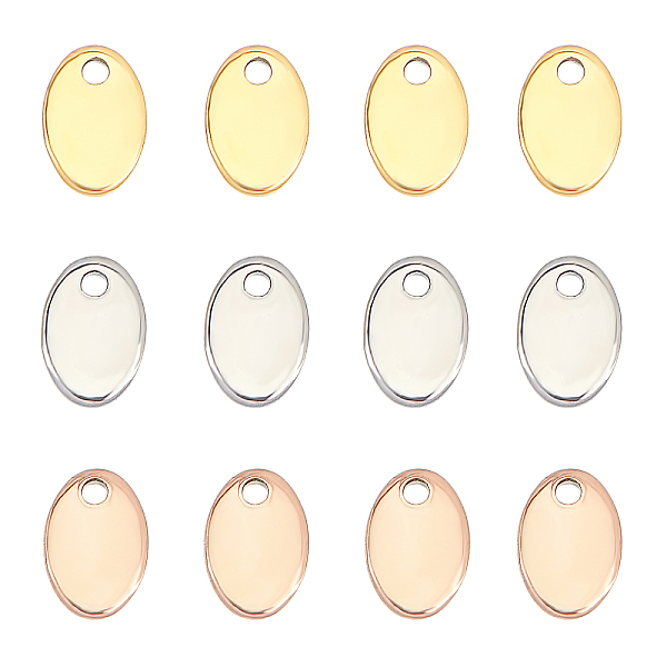 PandaHall UNICRAFTALE 60pcs 3 Colors Tiny Oval Metal Blank Charm Stainless Steel Charm Pendant 1mm Small Hole Flat Tag Pendants for Chain...
PandaHall UNICRAFTALE 60pcs 3 Colors Tiny Oval Metal Blank Charm Stainless Steel Charm Pendant 1mm Small Hole Flat Tag Pendants for Chain...