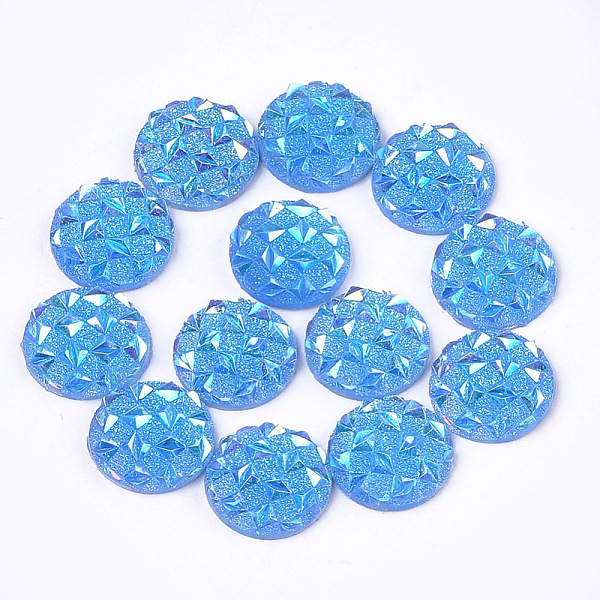 PandaHall Resin Cabochons, Half Round, Cornflower Blue, 12x3~3.5mm Resin Half Round Blue
PandaHall Resin Cabochons, Half Round, Cornflower Blue, 12x3~3.5mm Resin Half Round Blue