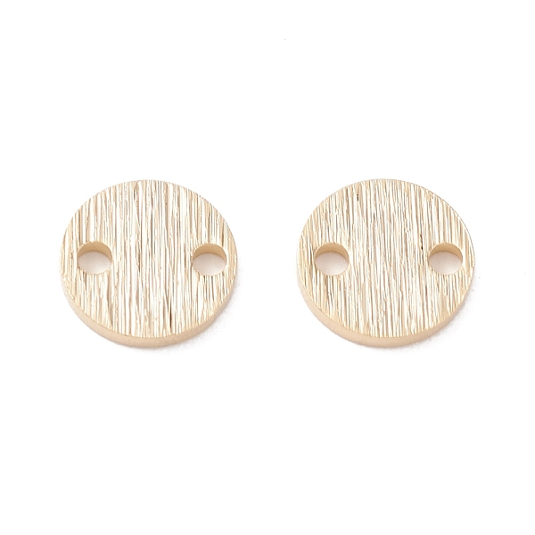 PandaHall Brass Link Connectors, Long-Lasting Plated, Flat Round, Real 24K Gold Plated, 6x0.7mm, Hole: 1mm Brass Flat Round
PandaHall Brass Link Connectors, Long-Lasting Plated, Flat Round, Real 24K Gold Plated, 6x0.7mm, Hole: 1mm Brass Flat Round