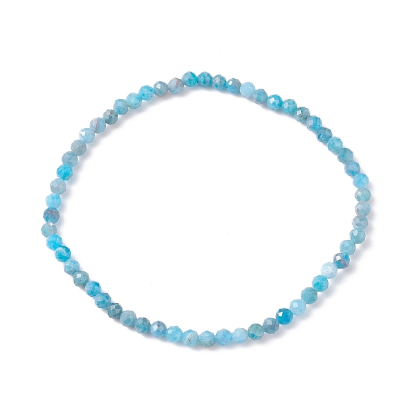 PandaHall 3mm Natural Apatite Beads Stretch Bracelet for Girl Women, Inner Diameter: 2-1/4 inch(5.65cm), Beads: 3mm Apatite
PandaHall 3mm Natural Apatite Beads Stretch Bracelet for Girl Women, Inner Diameter: 2-1/4 inch(5.65cm), Beads: 3mm Apatite