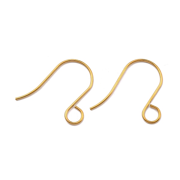 PandaHall Ion Plating(IP) 316 Stainless Steel French Earring Hooks, Flat Earring Hooks, Ear Wire, with Horizontal Loop, Golden, 25x1mm, 18...
PandaHall Ion Plating(IP) 316 Stainless Steel French Earring Hooks, Flat Earring Hooks, Ear Wire, with Horizontal Loop, Golden, 25x1mm, 18...