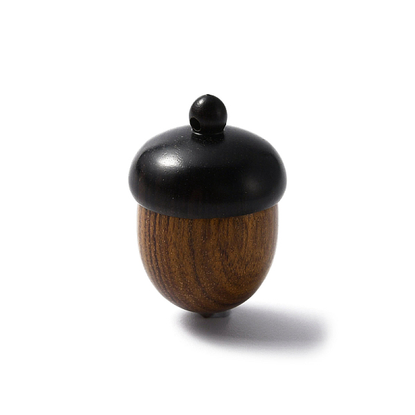 PandaHall Wooden Acorn Box Jewelry Pendants, Autumn Acorn Charm, with Screw Cap, Secret Canister, Camel, 29~30x20~21mm, Hole: 1.4~1.8mm..., Brown
PandaHall Wooden Acorn Box Jewelry Pendants, Autumn Acorn Charm, with Screw Cap, Secret Canister, Camel, 29~30x20~21mm, Hole: 1.4~1.8mm..., Brown
