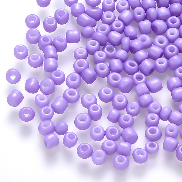 PandaHall 12/0 Baking Paint Glass Round Seed Beads, Lilac, 1.5~2x1.5mm, Hole: 0.5~1mm, about 30000pcs/pound Glass Purple
PandaHall 12/0 Baking Paint Glass Round Seed Beads, Lilac, 1.5~2x1.5mm, Hole: 0.5~1mm, about 30000pcs/pound Glass Purple